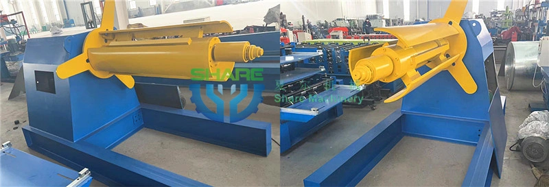 Automatic Uncoiler Hydraulic Steel Coil Decoiler Decoiling Machine