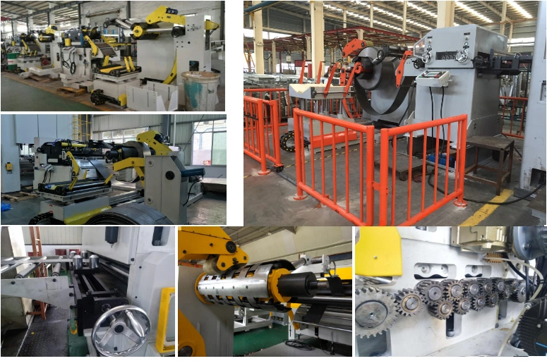 Standard Feeder Stainless Strip Coil Uncoiler Straightener 2 in 1 Machine and Feeder Machine for Progressive Die