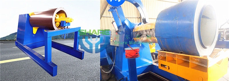 Automatic Uncoiler Hydraulic Steel Coil Decoiler Decoiling Machine