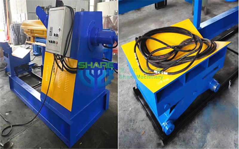 Automatic Uncoiler Hydraulic Steel Coil Decoiler Decoiling Machine