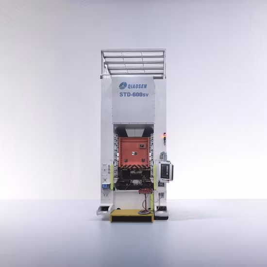 Máquina servo de prensa elétrica de ponto único com estrutura H usada em estampagem e perfuração mecânica