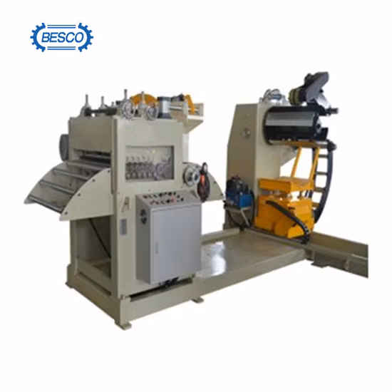 3 em 1 máquina alimentadora de alisador de bobina de metal combinada servo Nc